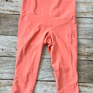 Athleta Salmon Pink Women’s Capris